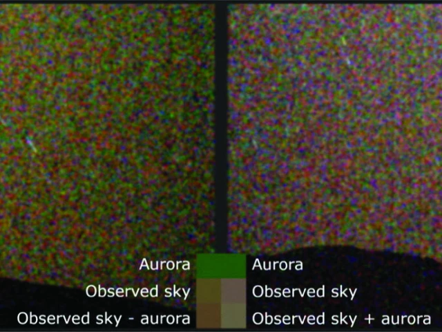 the first visible light image of a green aurora on mars left taken by nasa s perseverance rover is seen next to a comparison image showing the night sky without the aurora but featuring the martian moon deimos right photo reuters the first visible light image of a green aurora on mars left taken by nasa s perseverance rover is seen next to a comparison image showing the night sky without the aurora but featuring the martian moon deimos right photo reuters