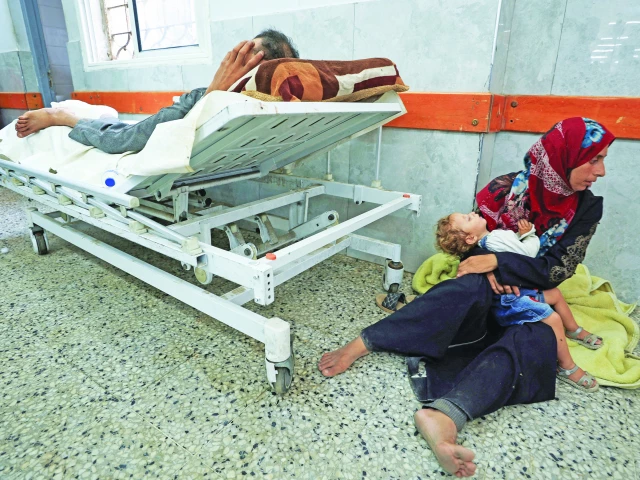 many casualties reported near aid site medics say many casualties reported near aid site medics say