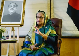 hasina gets six months in jail