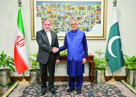 dar iranian fm reaffirm ties