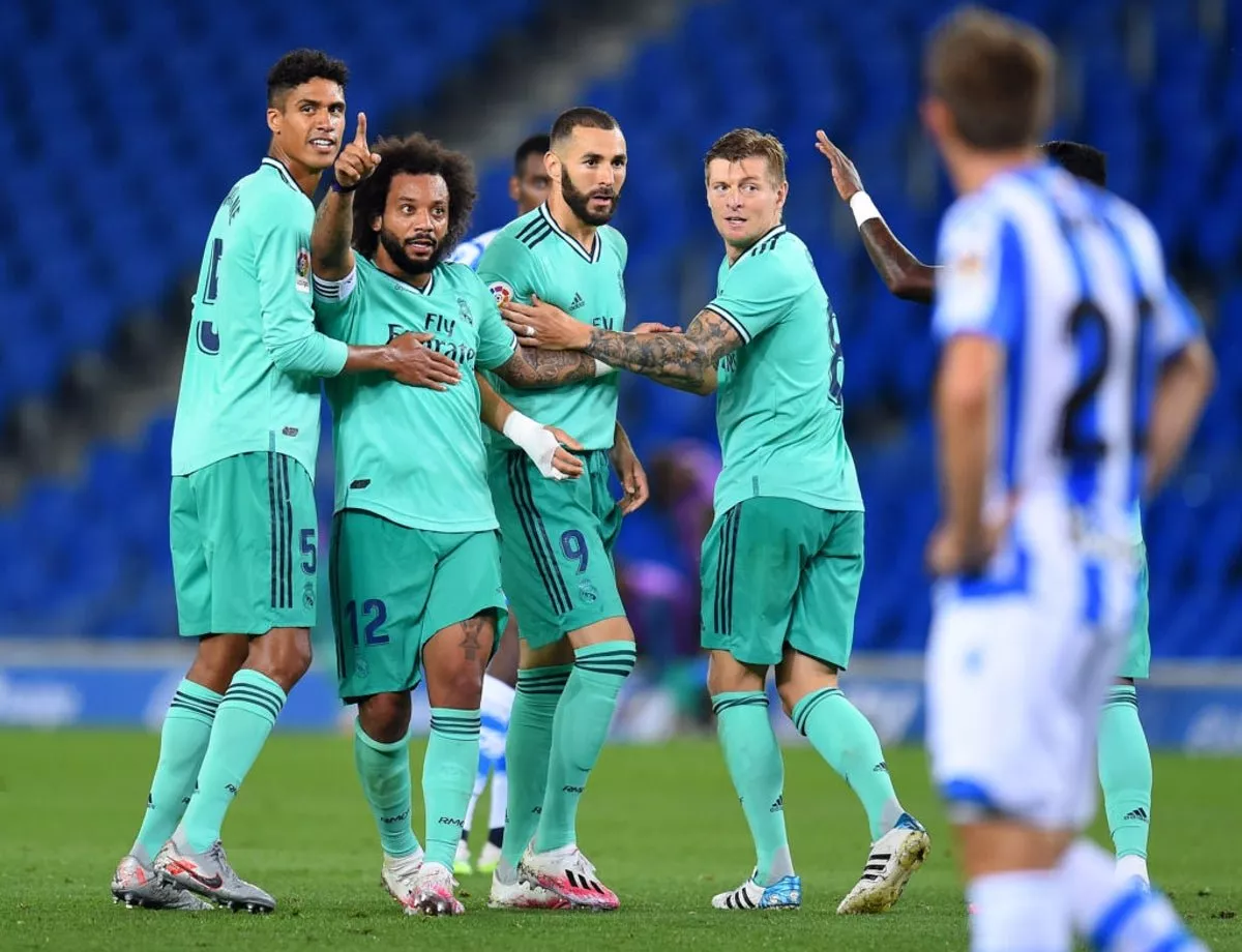 la liga 039 s top two have enjoyed an almost faultless return since spanish football resumed two weeks ago photo afp la liga 039 s top two have enjoyed an almost faultless return since spanish football resumed two weeks ago photo afp