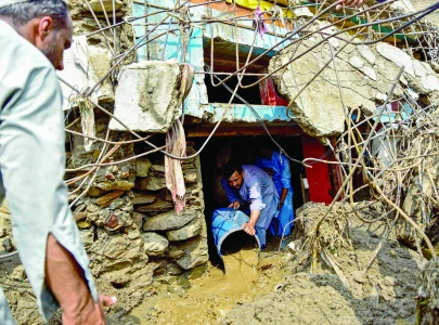 traders protest against delay in flood compensation in buner