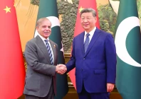 chinese president xi jinping shakes hands with prime minister shehbaz sharif at the great hall of the people in beijing photo reuters chinese president xi jinping shakes hands with prime minister shehbaz sharif at the great hall of the people in beijing photo reuters