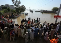 rescue operation amid flood in multan photo afp rescue operation amid flood in multan photo afp