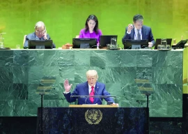 trump backs israel rejects palestinian state