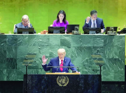 trump backs israel rejects palestinian state