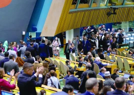empty chairs greet netanyahu at unga empty chairs greet netanyahu at unga