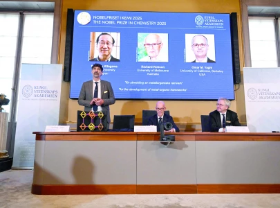 trio wins chemistry nobel trio wins chemistry nobel