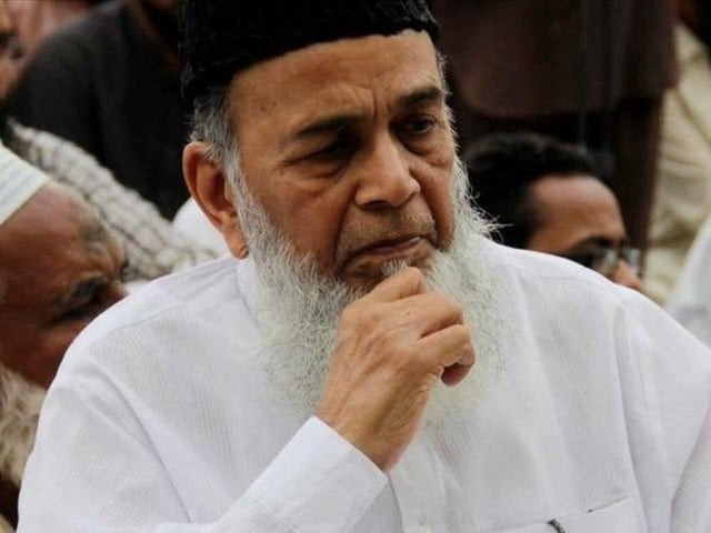 syed munawar hasan 4th emir of jamaat e islami pakistan passed away in karachi on friday at age of 78 photo aa syed munawar hasan 4th emir of jamaat e islami pakistan passed away in karachi on friday at age of 78 photo aa