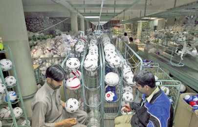 pakistani made footballs to shine at doha world cup