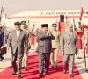 red carpet rolled out for indonesian president