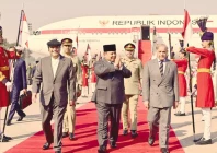 red carpet rolled out for indonesian president