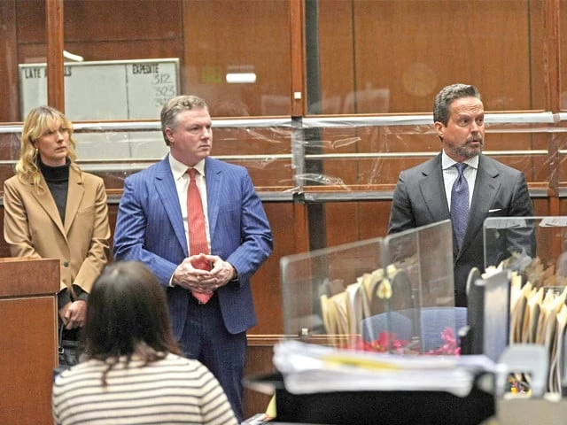 alan jackson attorney for nick reiner speaks in court on wednesday photo afp alan jackson attorney for nick reiner speaks in court on wednesday photo afp