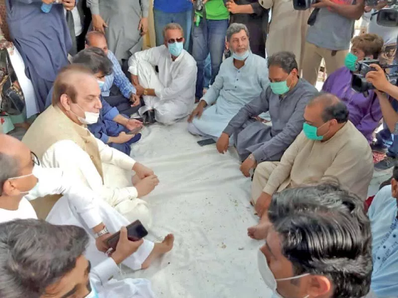 mqm p lawmakers continue their sit in outside the sindh assembly protesting the provincial budget photo express mqm p lawmakers continue their sit in outside the sindh assembly protesting the provincial budget photo express