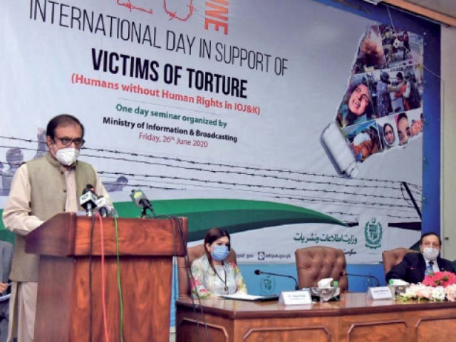 federal secretary information and broadcasting akbar durrani addresses a seminar on humans without human rights in io amp jk photo express federal secretary information and broadcasting akbar durrani addresses a seminar on humans without human rights in io amp jk photo express