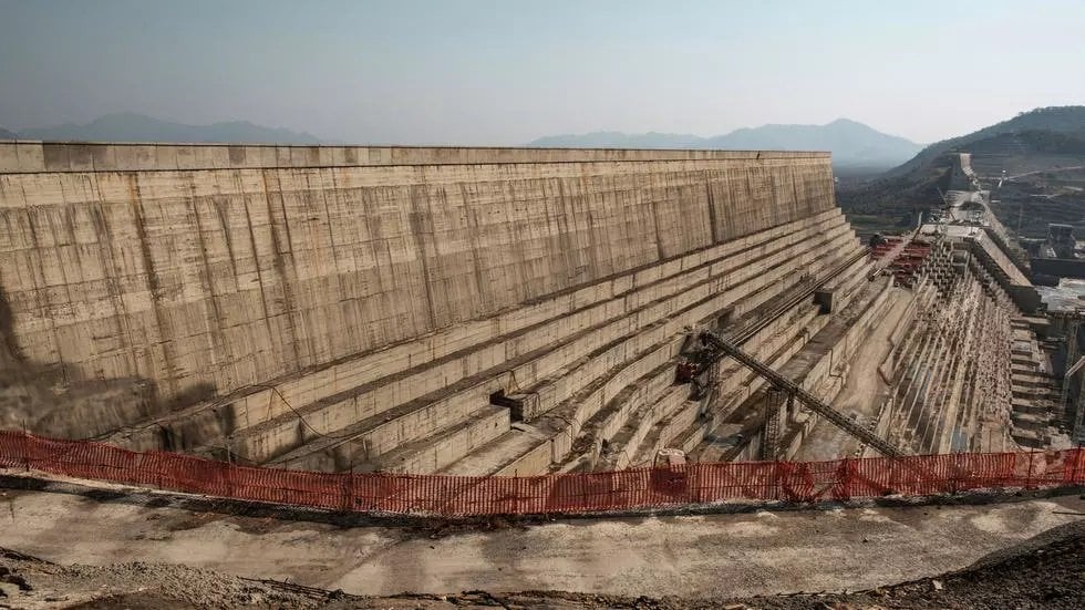 ethiopia 039 s renaissance dam in the nile river has been met with vehement resistance from downstream egypt and sudan photo afp