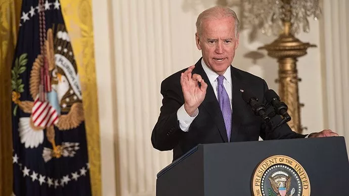 us democratic presidential nominee joe biden says restrictions on dissent such as preventing peaceful protests or shutting or slowing down the internet weaken democracy photo afp file us democratic presidential nominee joe biden says restrictions on dissent such as preventing peaceful protests or shutting or slowing down the internet weaken democracy photo afp file