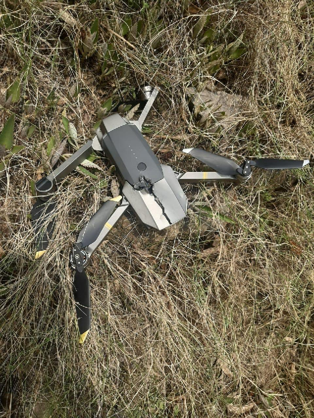 039 quadcopter had intruded 850 metres on pakistan s side of loc 039 photo ispr