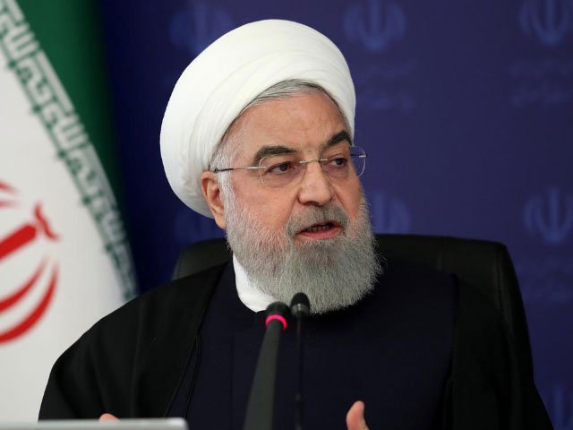 iranian president hassan rouhani says it s been the most difficult year due to the enemy s economic pressure and the pandemic photo reuters file