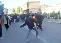 screengrab from ugc posted on social media shows protestors attacking a government building in fasa in southern iran photo afp screengrab from ugc posted on social media shows protestors attacking a government building in fasa in southern iran photo afp