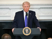 us president donald trump speaks during a working breakfast with governors at the white house in washington dc us february 20 2026 afp