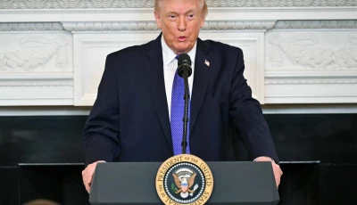 us president donald trump speaks during a working breakfast with governors at the white house in washington dc us february 20 2026 afp