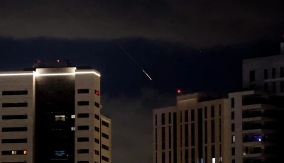 rocket trails are seen in the sky above the israeli center coastal city of netanya amid a fresh barrage of iranian missile attacks on march 9 2026 photo afp rocket trails are seen in the sky above the israeli center coastal city of netanya amid a fresh barrage of iranian missile attacks on march 9 2026 photo afp