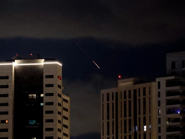 rocket trails are seen in the sky above the israeli center coastal city of netanya amid a fresh barrage of iranian missile attacks on march 9 2026 photo afp rocket trails are seen in the sky above the israeli center coastal city of netanya amid a fresh barrage of iranian missile attacks on march 9 2026 photo afp