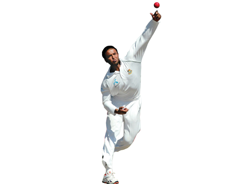 celebrating test return with a win