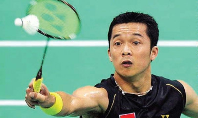 badminton hidayat suffers birthday blues