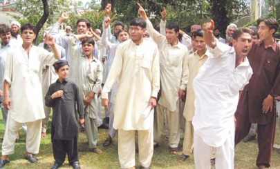 swatis protest against water shortage