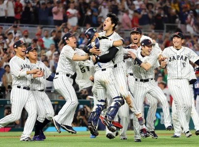japan s ohtani strikes out trout to win world baseball classic japan s ohtani strikes out trout to win world baseball classic
