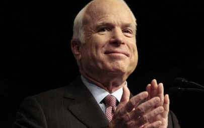 easing tensions maverick mccain arrives in pakistan