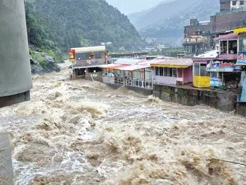 flash floods sweep through the kaghan valley in khyber pakhtunkhwa after heavy rains photo ppi