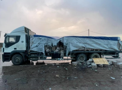 israel targets wfp aid convoy