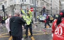 liverpool man detained after vehicle strikes crowd liverpool man detained after vehicle strikes crowd