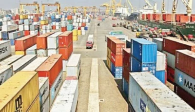 analysts said pakistan s external sector remained stable for now due to strong remittances and imf backed financing support but cautioned that a sustained increase in imports without corresponding export growth could revive balance of payments risks photo file