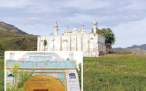 the historic jamia mosque rajgan stands amid the valleys of old khanpur its weathered walls and fading grandeur reflecting growing concerns over the future of one of the region s most treasured heritage landmarks photos express