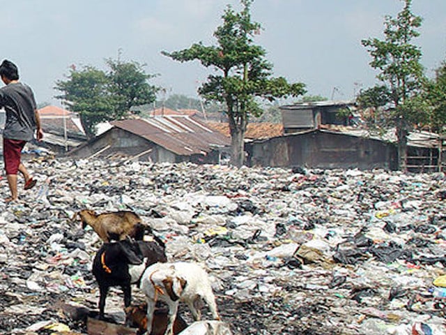 Sanitation breakdown leaves villages drowning in waste