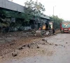 university road faces monsoon risk