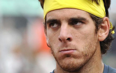del potro wins faces federer next