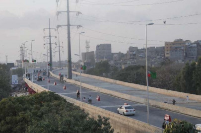 coming undone bacha khan flyover still under construction coming undone bacha khan flyover still under construction