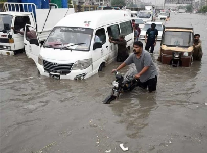 urban flooding hits dha amid karachi downpour