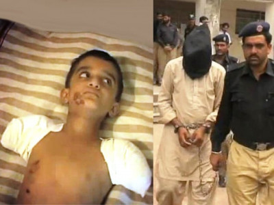 landlords in punjab off with the boy s arms