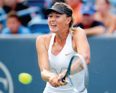 sharapova crowned queen of cincinnati