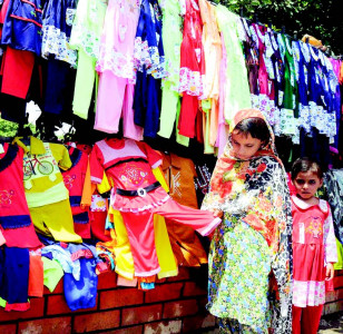 people set aside law order worries on chand raat