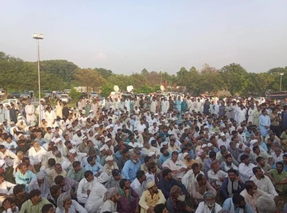 farmers protest in islamabad for fulfillment of demands