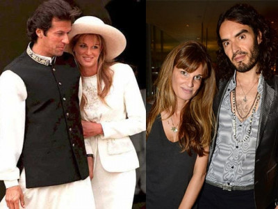 imran khan and russell brand turns out jemima khan likes a particular type imran khan and russell brand turns out jemima khan likes a particular type