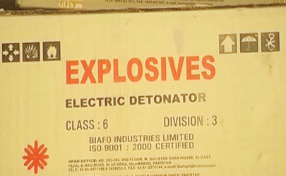 illegal movement two trucks carrying explosives seized illegal movement two trucks carrying explosives seized