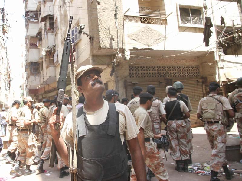 two torture cells unearthed and 133 arrested as rangers sweep through lyari